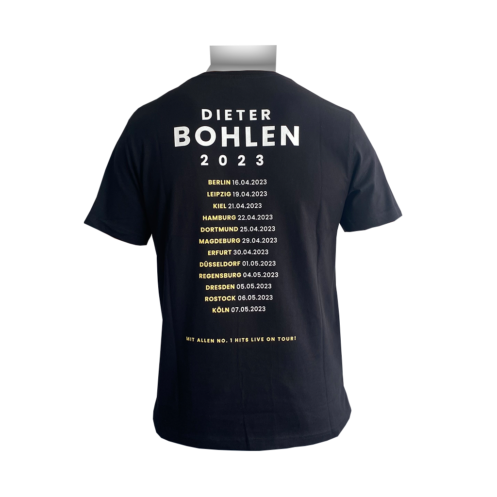 Tour Shirt Gold 2023